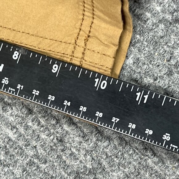 Red Camel Cargo Shorts Boys Size 18 Rimpa Tan Brown Adjustable Waist Pockets NWT - Picture 9 of 14